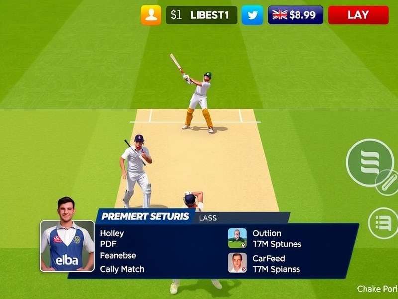 Premier Cricket Elite Game Screenshot
